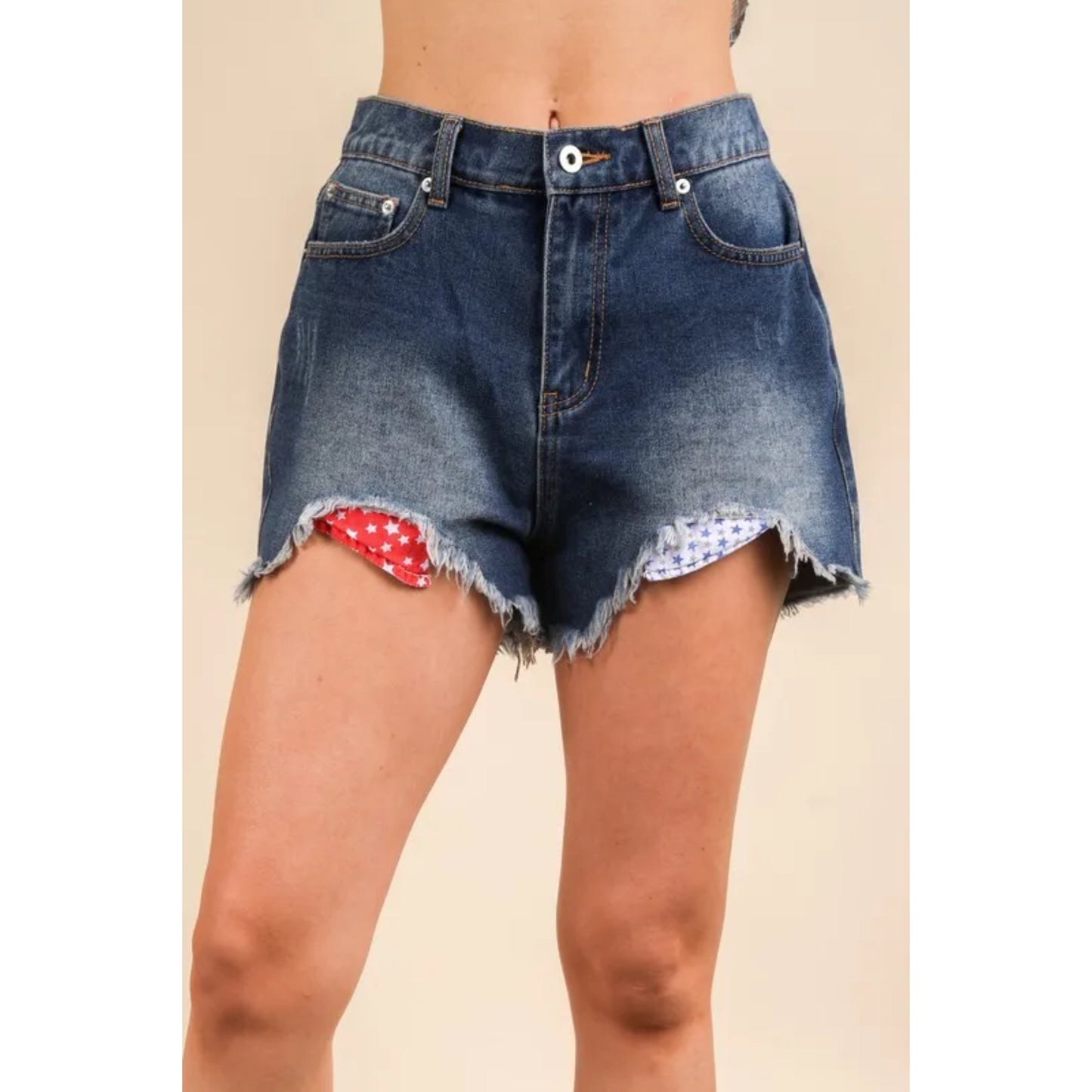 Denim Shorts blå