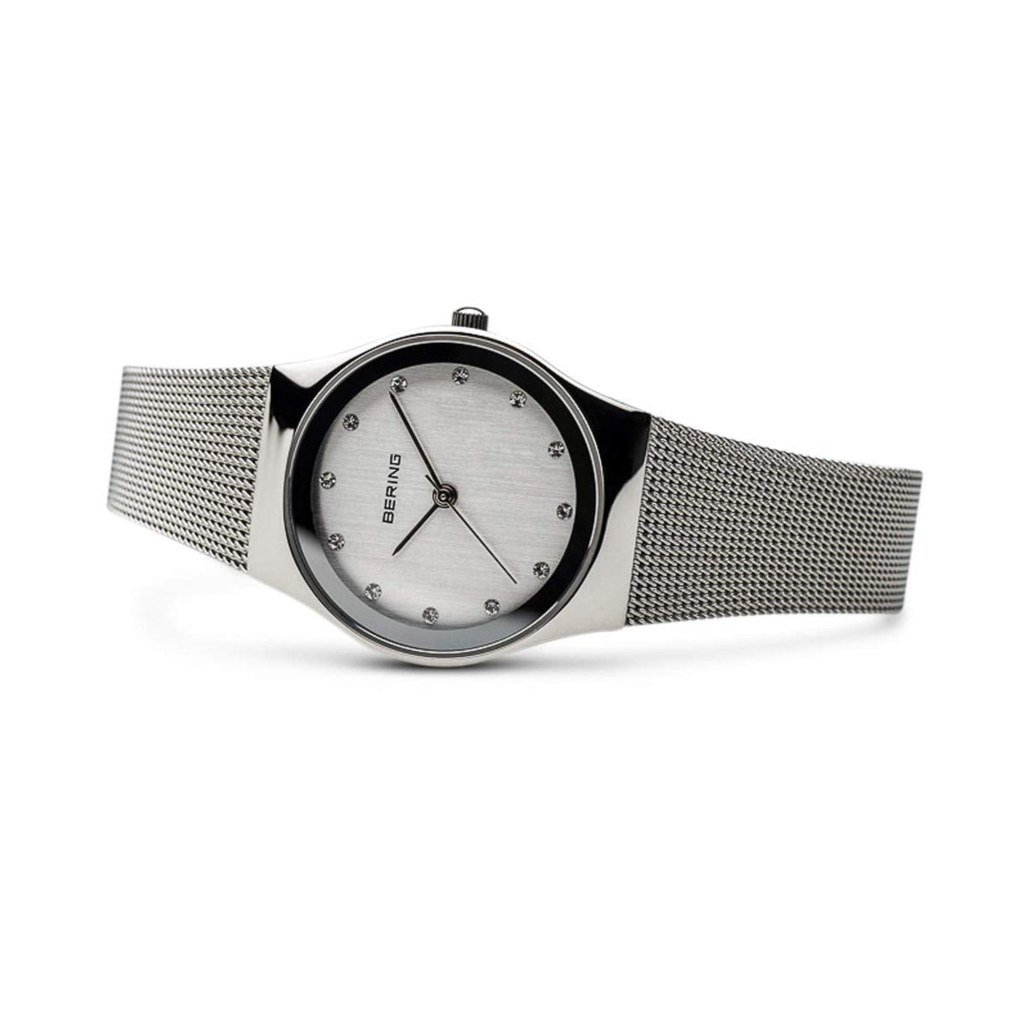 BERING Kvinnors Analogt Armbandsur – Rostfritt Stål, Safirglas, 12927