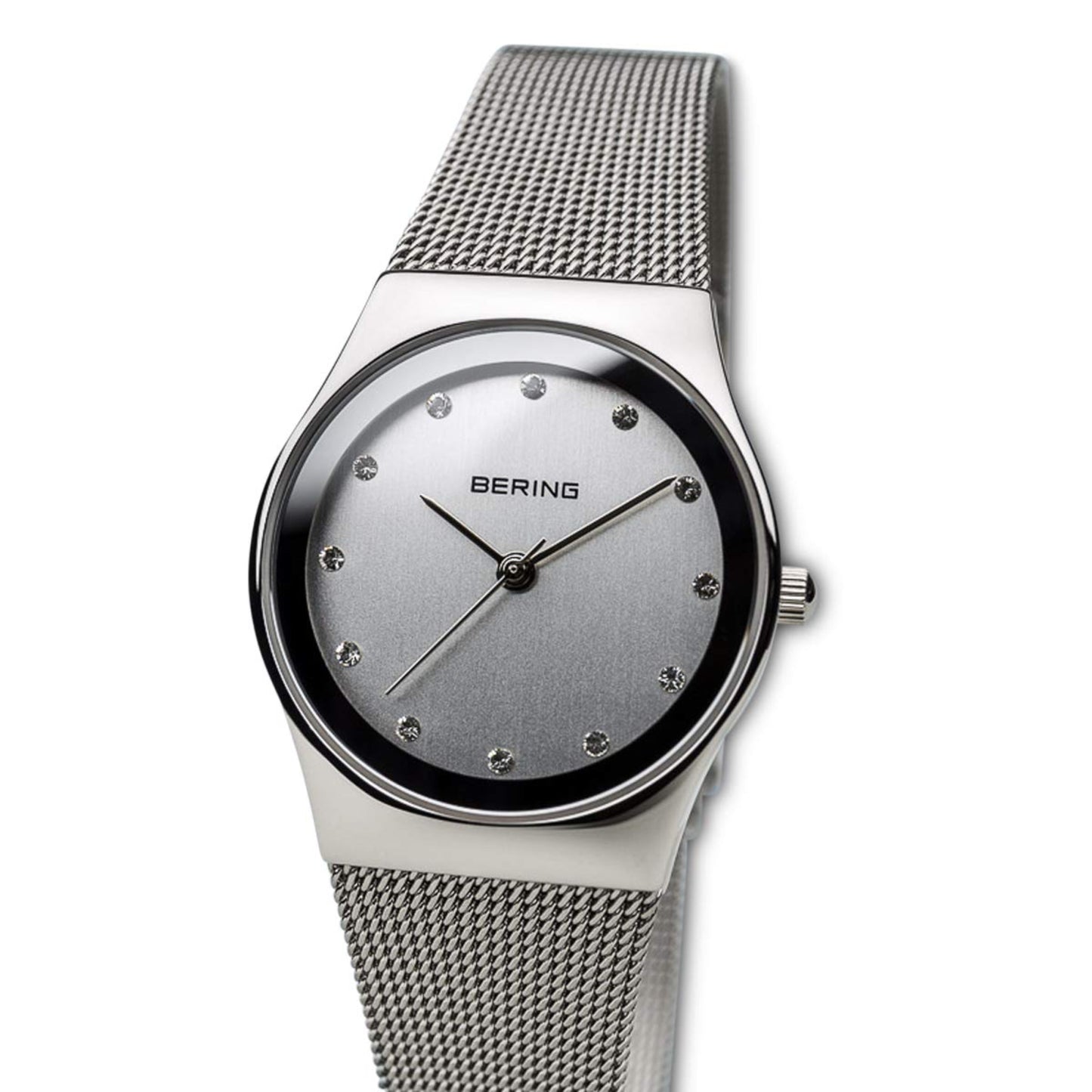 BERING Kvinnors Analogt Armbandsur – Rostfritt Stål, Safirglas, 12927