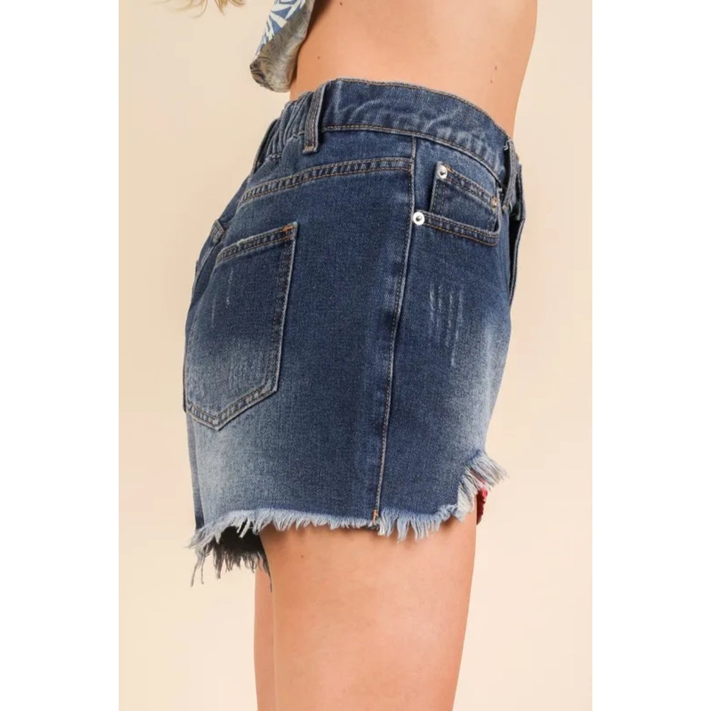 Denim Shorts blå