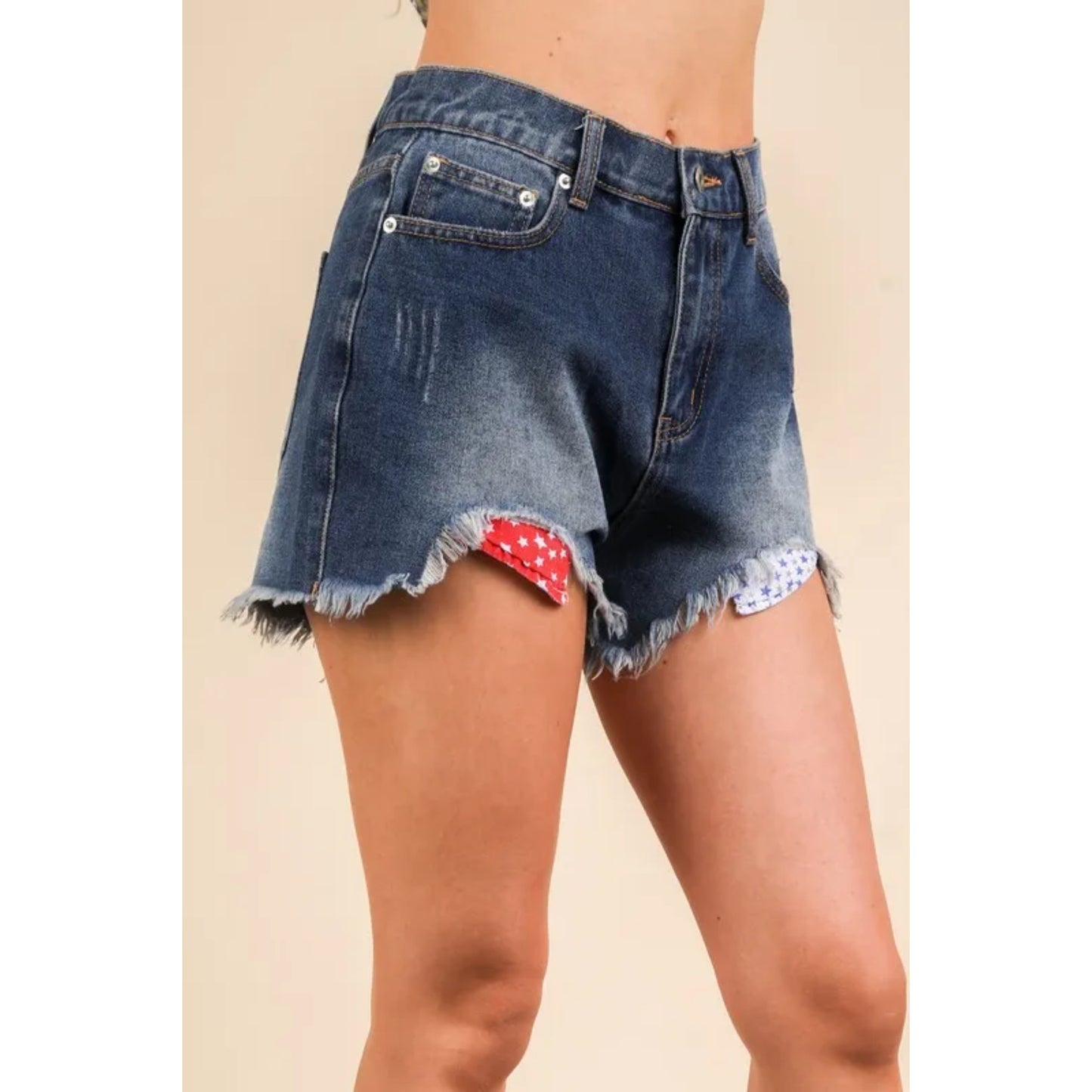 Denim Shorts blå