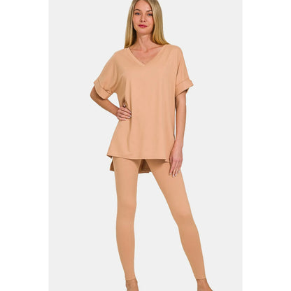 Top och leggings Lounge Set