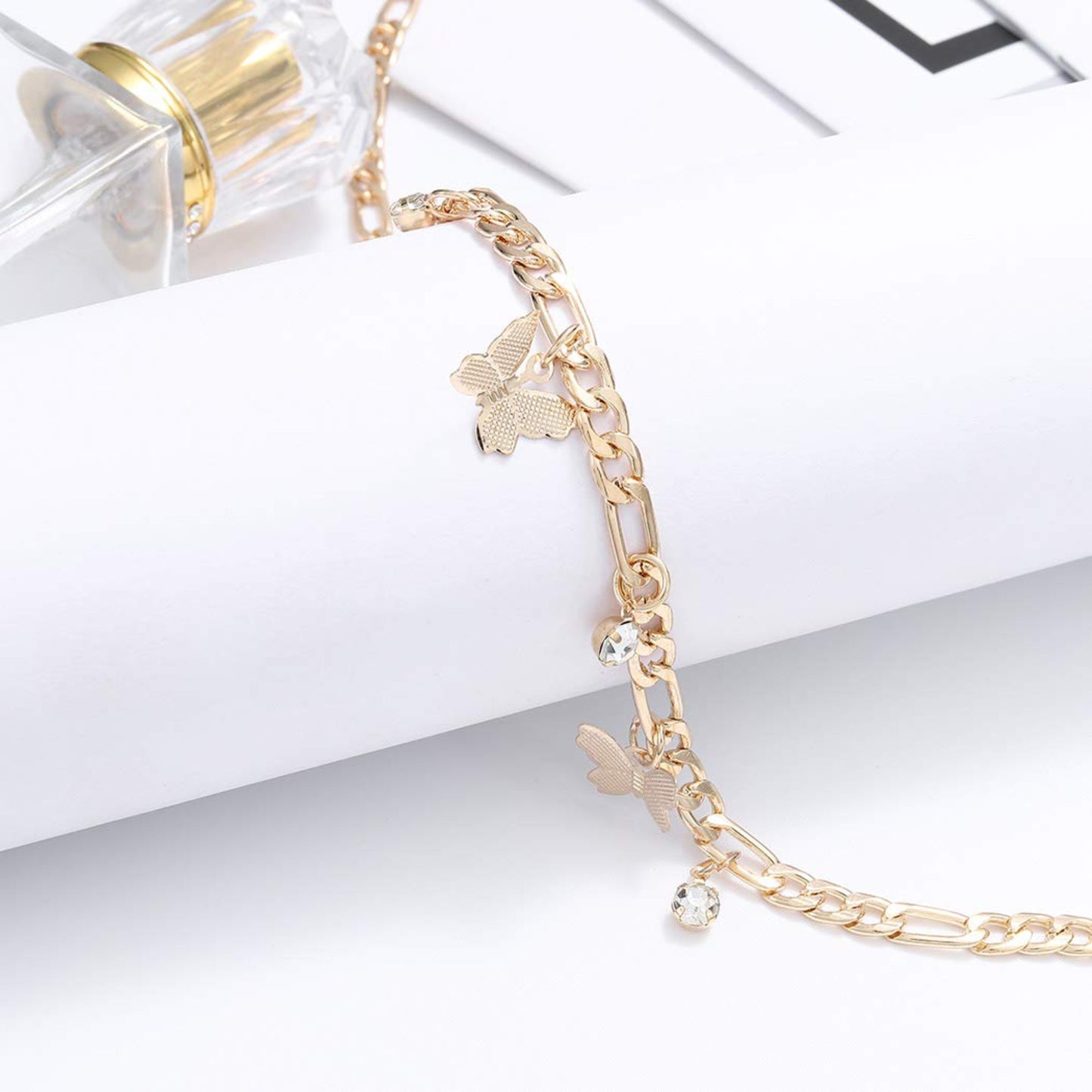 Edary Boho Fjäril Choker Halsband