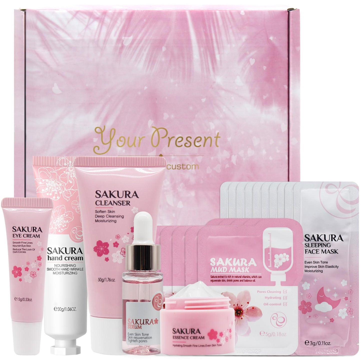Sakura Hudvårdset – 20 Delar