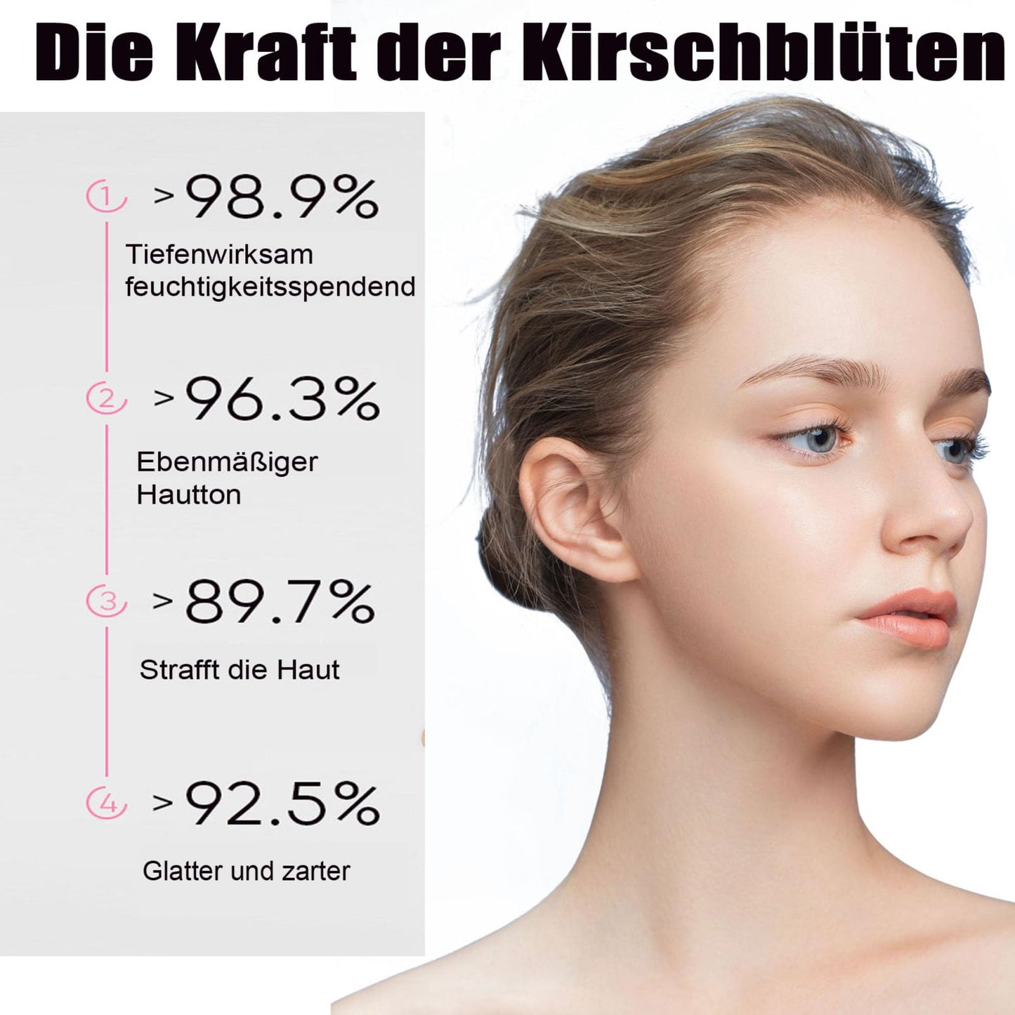 Hudvårdssats - Hög Fuktgivande Set för Kvinnor, Rengöring, Toner, Serum, Kräm