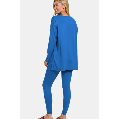 Top och leggings Lounge Set för dam