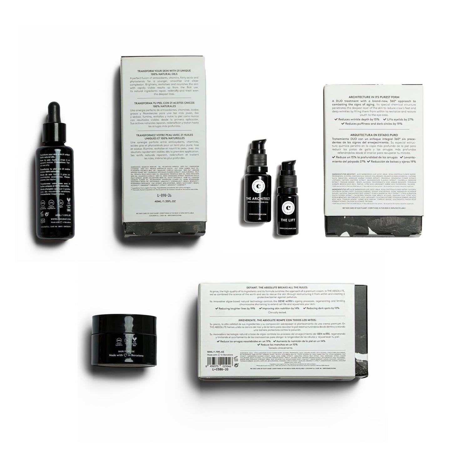 COCUNAT Anti-Ageing Repair Plan – Ansiktskräm & Serum