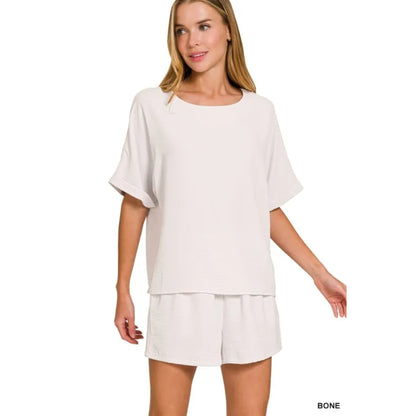 Topp och shorts-set