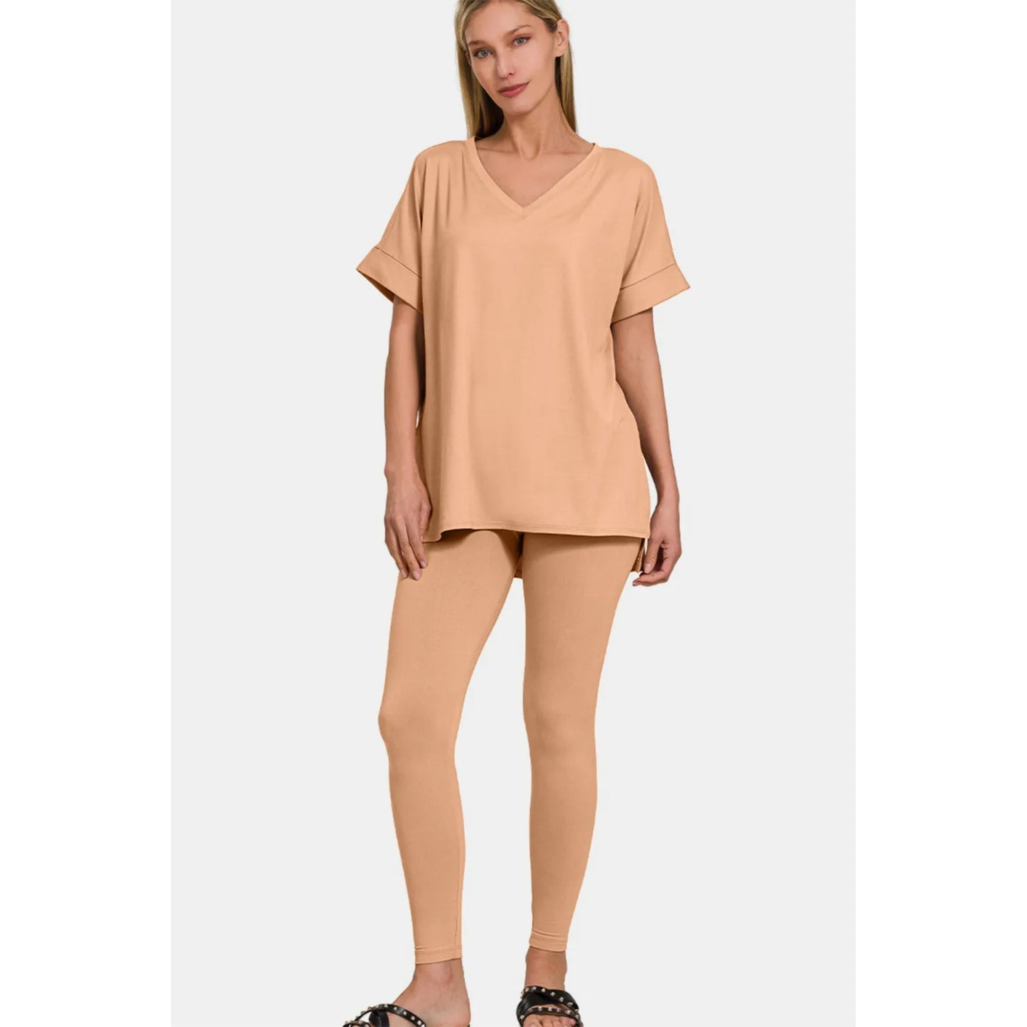 Top och leggings Lounge Set